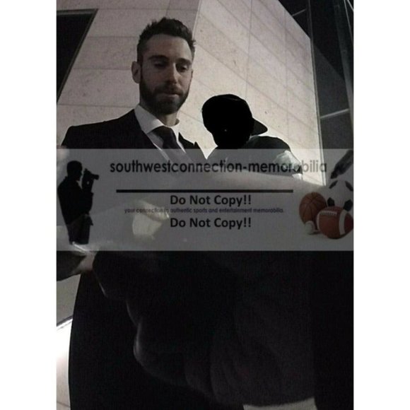 Cam Talbot Autograph Minnesota Wild Hockey Stick Blade Beckett COA Proof Signed - Picture 2 of 7